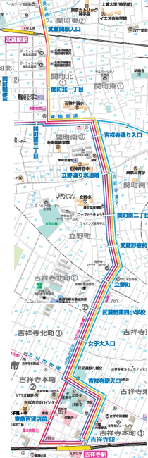 ヘアスタイルアーツ美容室へのアクセス方法です。